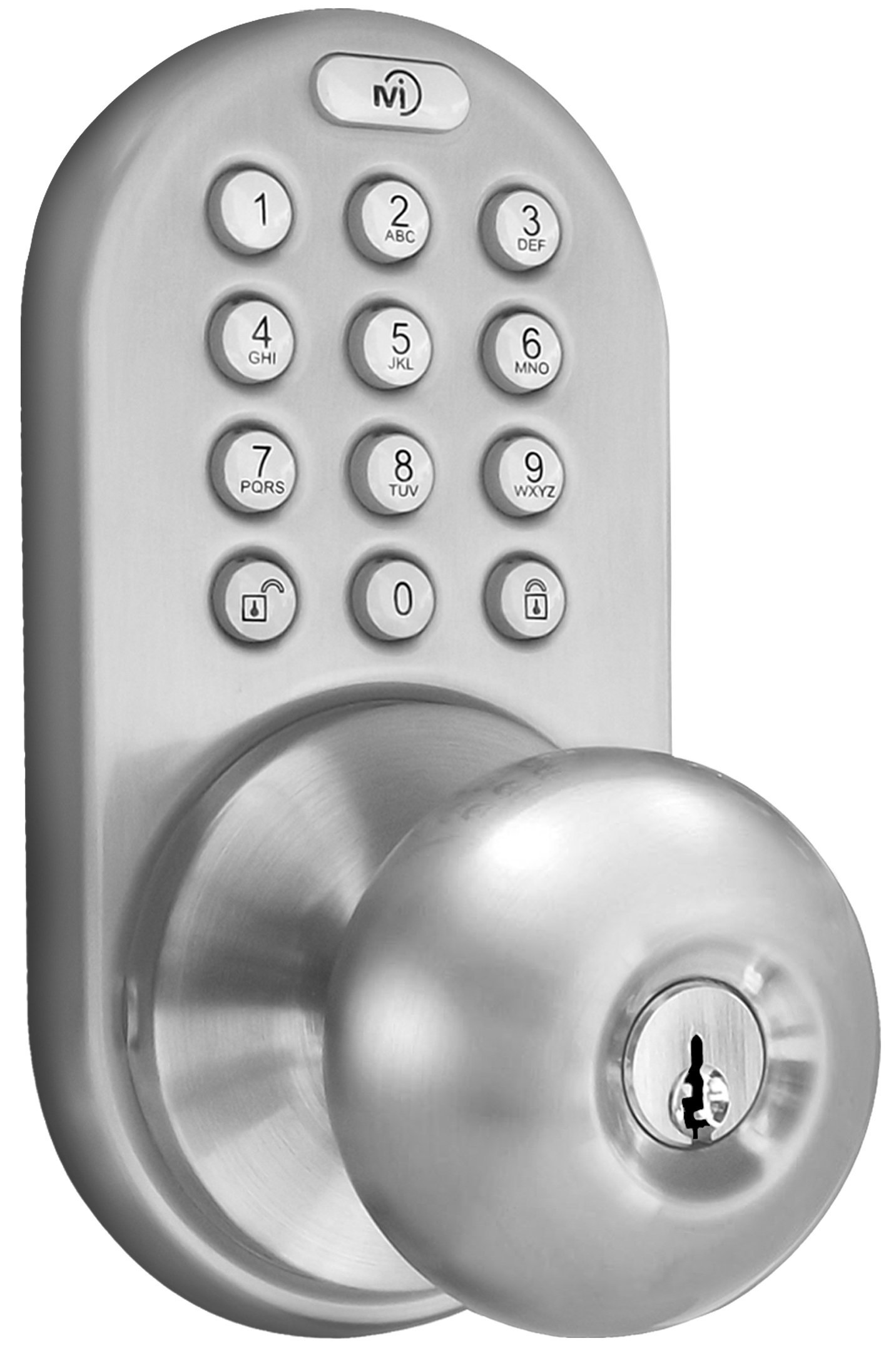 MiLocks DKK-02SN Indoor Electronic Touchpad Keyless Entry Door
